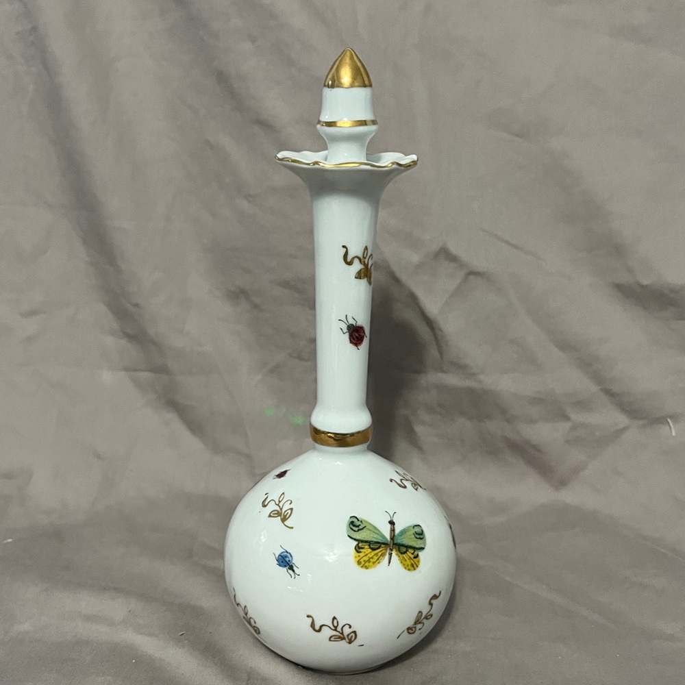 Vintage porcelain Lenwile Ardalt vanity set. - Picture 8 of 15